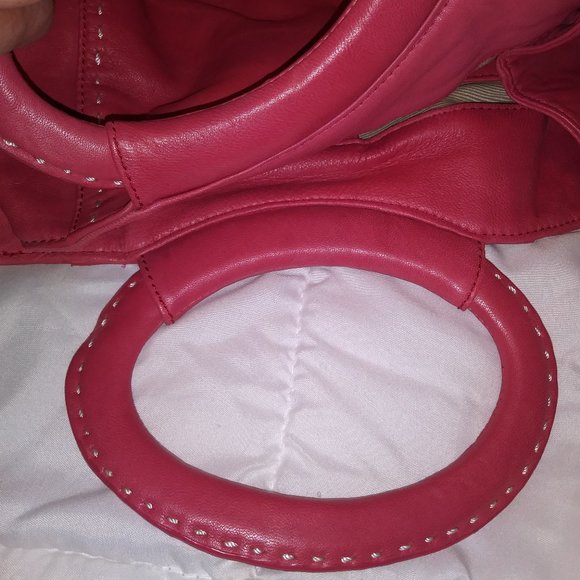 Ann Taylor smooth soft leather tote bag Pink - Picture 13 of 15